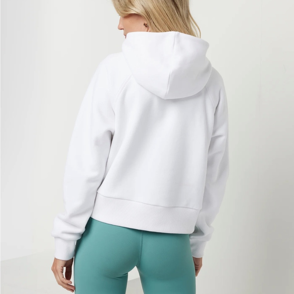 Vuori White Half-Zip Hoodie - Picture 5 of 5
